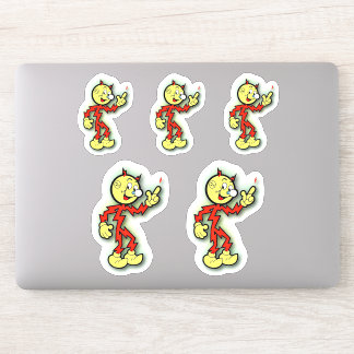 Reddy Kilowatt 5 upp Klistermärken
