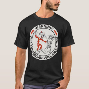 Reddy Kilowatt elektrikern kommer att chocka dig ( T Shirt