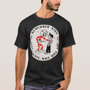 Reddy Kilowatt kommer ihåg att barnel kommer att d T Shirt