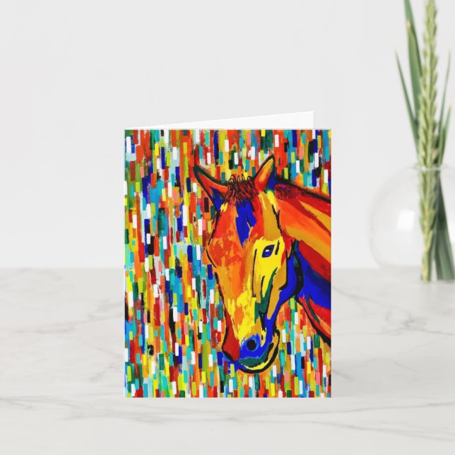 Reddy till Springa Blank Notecard Kort (Framsida)