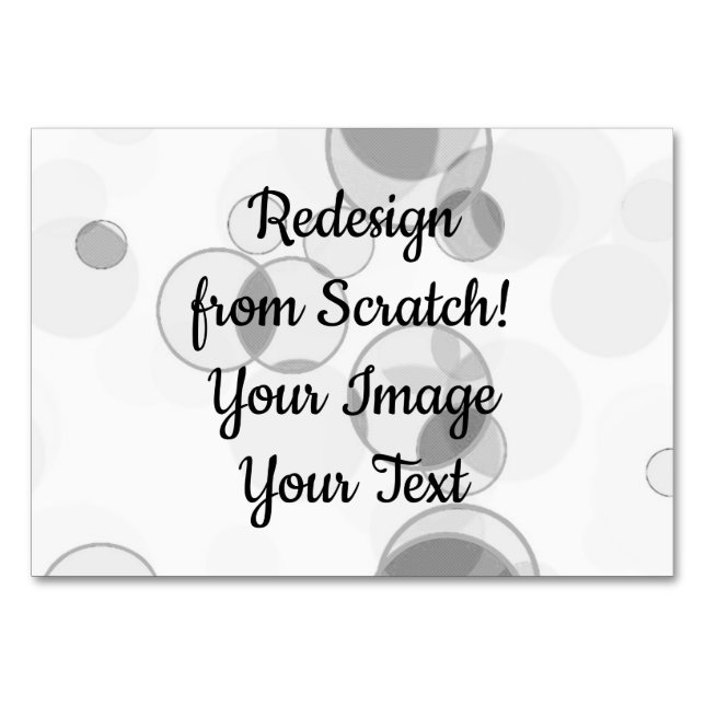 Redesign from Scratch - Create Your Own Bordsnummer (Framsidan)