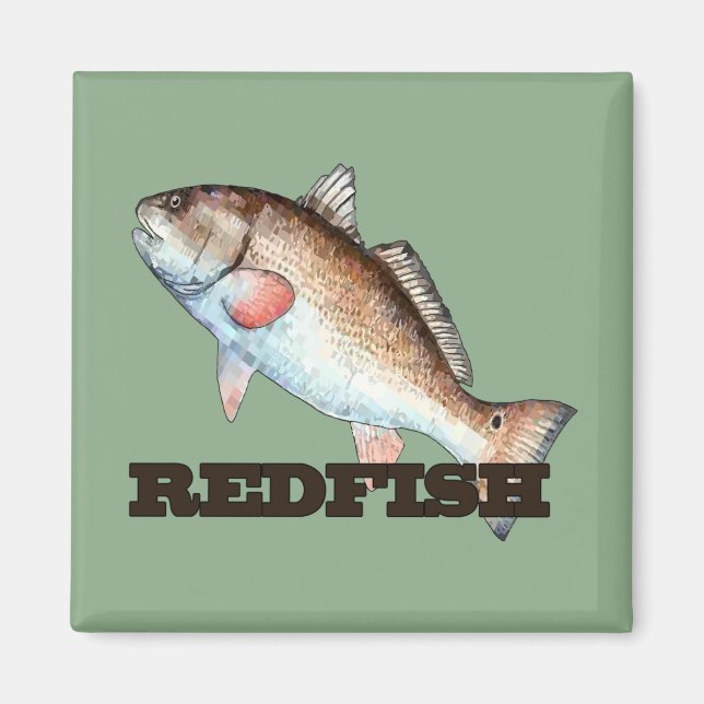 Redfish Magnet (Framsidan)