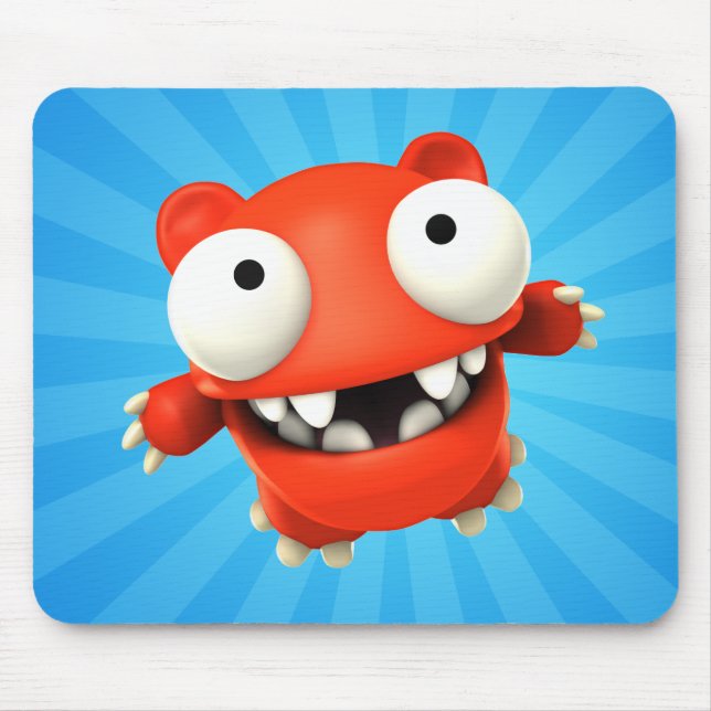 Redfords ritt - blått musmatta (Framsidan)