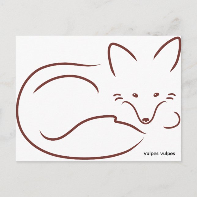 RedFox Vykort (Framsida)