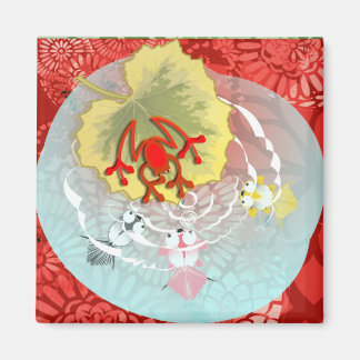 RedFrog med kois Magnet