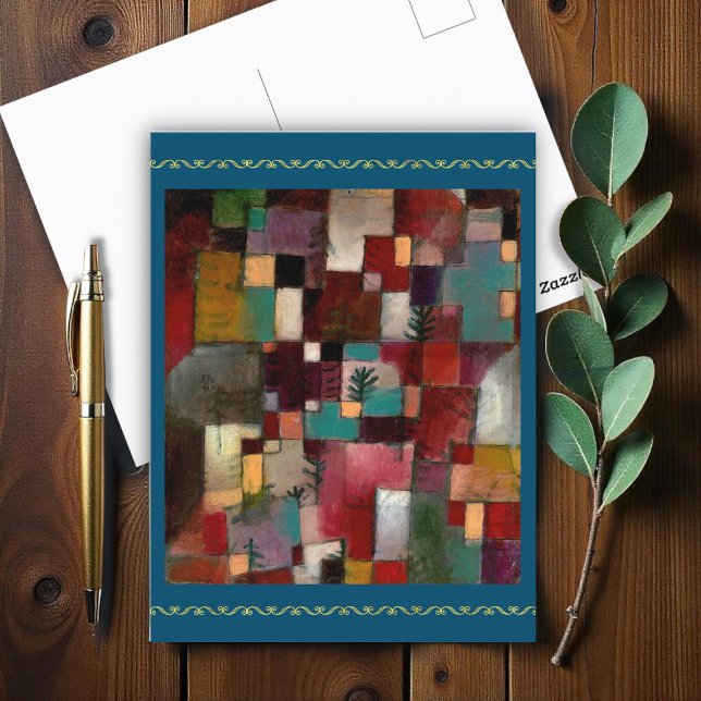Redgreen and Violet-Gult Rhythms, Klee (1920) Vykort (Skapare uppladdad)