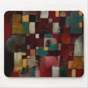 Redgreen och Violett-gult rytmer av Paul Klee Musmatta