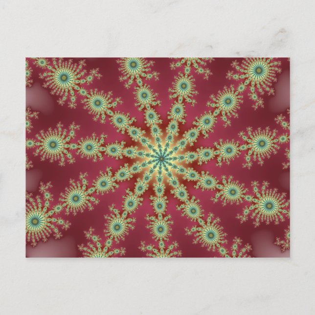 Redgreen Star Vykort (Framsida)