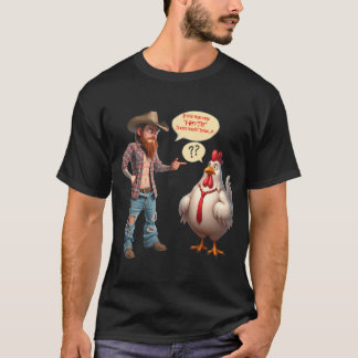 Redhead frågar om "New Hen-Tie" (Hentai) T Shirt
