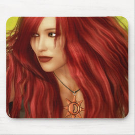Redhead on Mousepad Musmatta