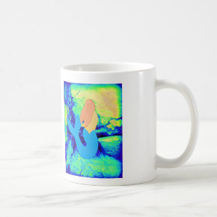redheaded sjöjungfrudesign kaffemugg