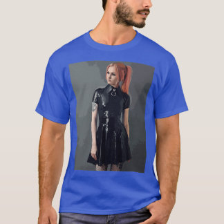 Redheahded Latex Girl T Shirt