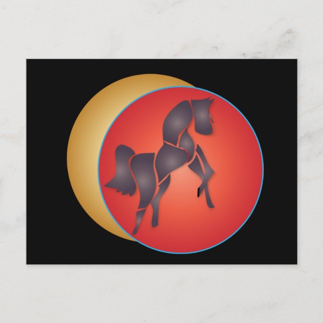 Redhorse Vykort (Framsida)