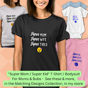 Redigera all text, Toppen maka/knipa för Mamma och T Shirt