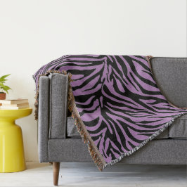 Redigera design - Ändra bakgrund Färg Zebra Filt