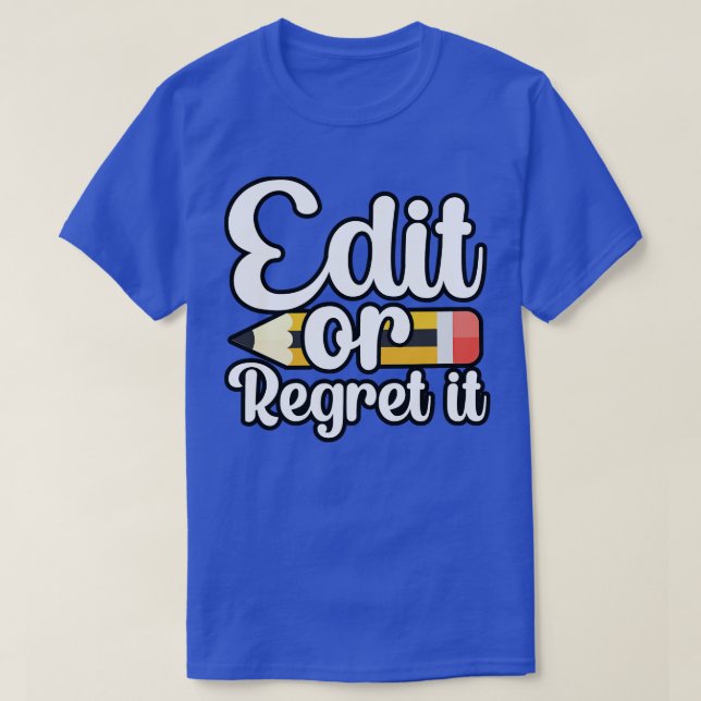 Redigera eller ångra t shirt (Design framsida)