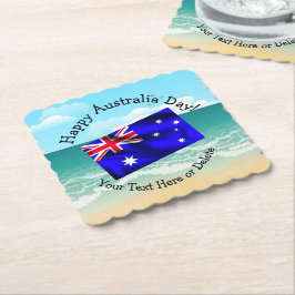 Redigera Flagga-fack för textmatchning för Austral Underlägg Papper