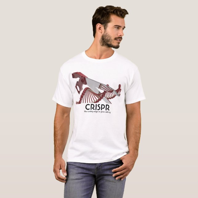 Redigera för CRISPR-gen T-shirt (Hel framsida)