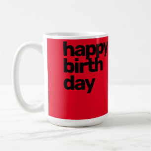 Redigera mugg grattis på födelsedagen ord namn
