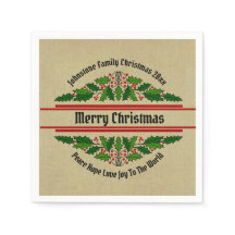 Redigera Namn-text matchande jul 20xx Holly