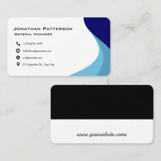 Redigera och anpassa visitkort