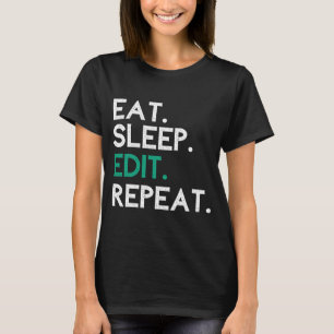 Redigera redigering av upprepad redigering för Ä T Shirt