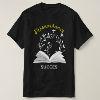 Redigera t-shirt "uthållighet elak lyckades"