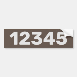 Redigera text, House Numbers-etikett Bildekal