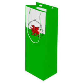 Redigera text Welsh Flagga Red Dragon-jul