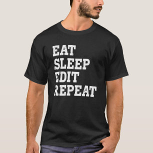 Redigera viloläge Upprepa Sarkastic T Shirt