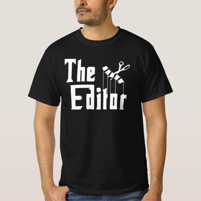 Redigeraren - Redigera definitionssymboler T Shirt (Framsida)