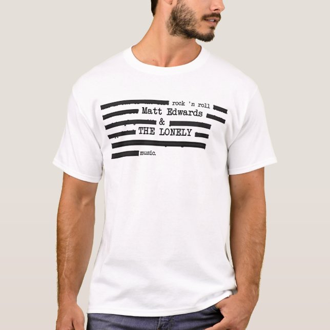 Redigerat - vit t-shirt (Framsida)