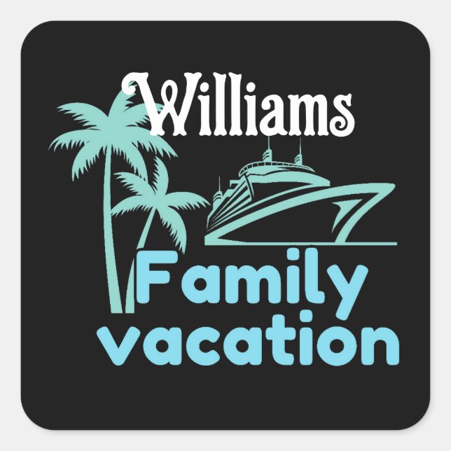 Redigerbar aktiveringsraster fyrkantigt klistermärke (Framsida)