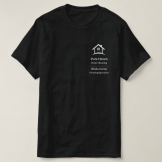 Redigerbar Arbetskläder för Städhjälp | Anpassad T Shirt