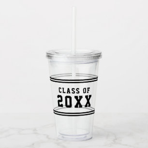 Redigerbar årsklass för Färg-varsitetsklass Take Away Mugg