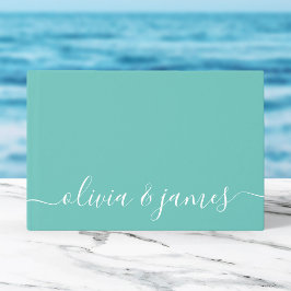 Redigerbar bakgrundsfärg Kalligrafi Bröllop Gästböcker