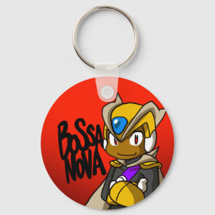 Redigerbar Bossa Nova Keychain Nyckelring