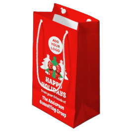 Redigerbar Business Logotyp Glad helg-jul
