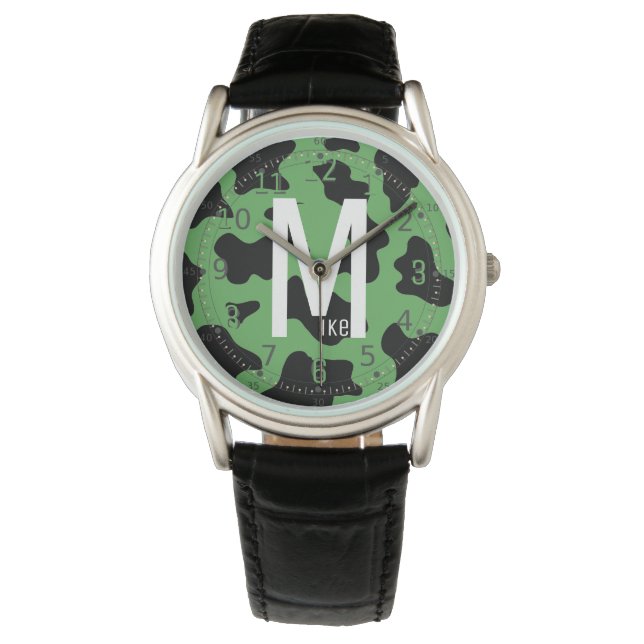 Redigerbar Camo Manar Armbandsur (Framsida)