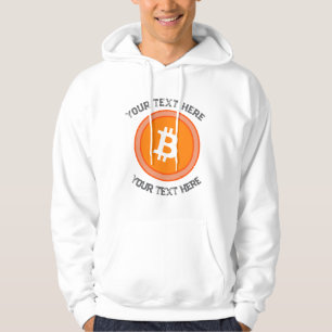 redigerbar citatteckenhood för kryptobt-mynt hoodie