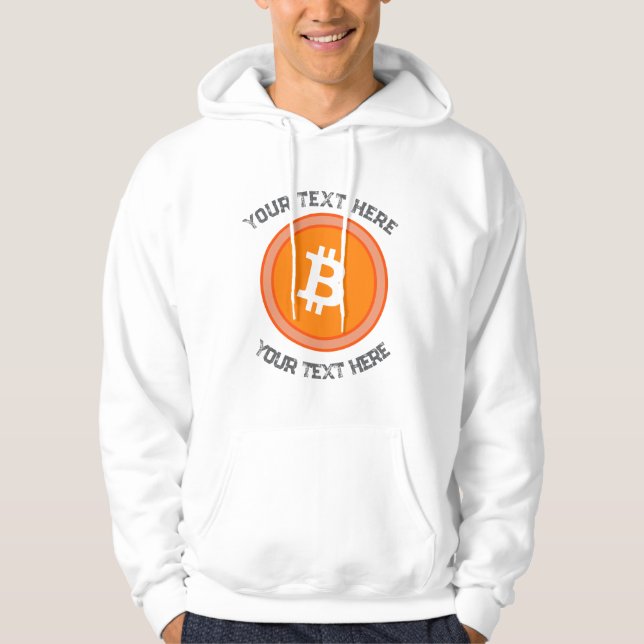 redigerbar citatteckenhood för kryptobt-mynt hoodie (Framsida)
