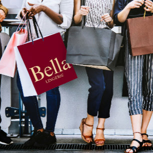 Redigerbar Elegant Sidentöj Brandingdesign