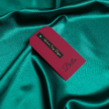 Redigerbar Elegant Sidentöj Brandingdesign