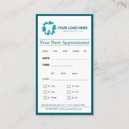 Redigerbar endodonti Nästa Möte Visitkort