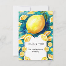 Redigerbar Enkel Födelsedags Lemonad