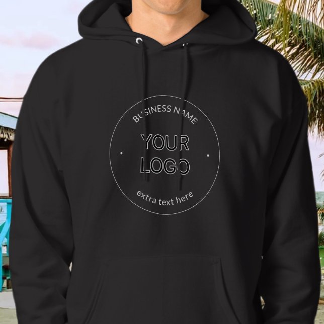 Redigerbar ersättning för Logotyp och Namn för för Hoodie (Skapare uppladdad)
