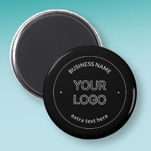 Redigerbar ersättning för Logotyp och Namn för för Magnet