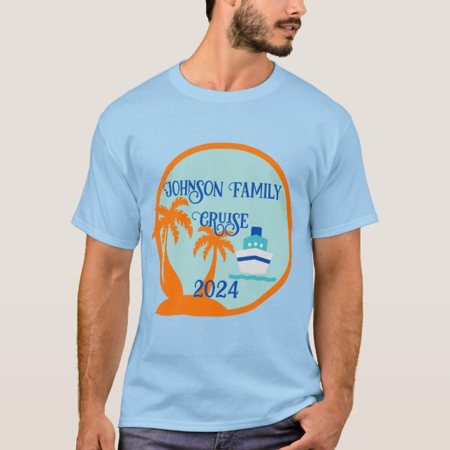 Redigerbar familjeraster t shirt (Framsida)