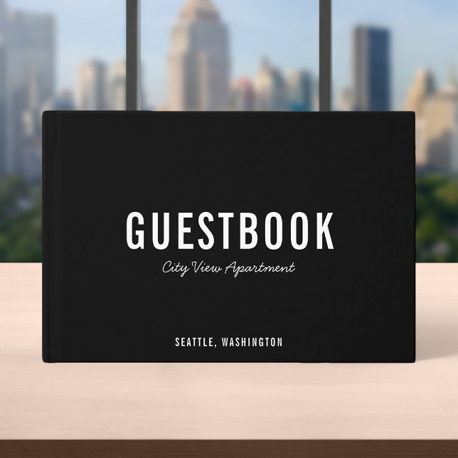 Redigerbar Färg-modig och skript gäst Bok (Skapare uppladdad)