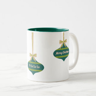 Redigerbar Färg Vintage Juldekoration Två-Tonad Mugg